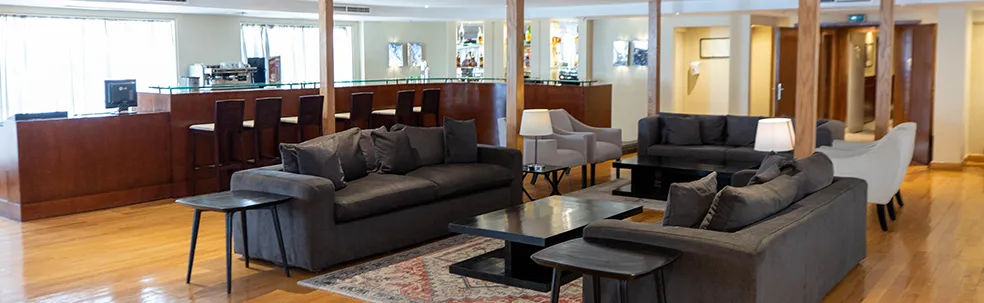 Lounge aboard the Kahila Nile Cruise Nile cruise